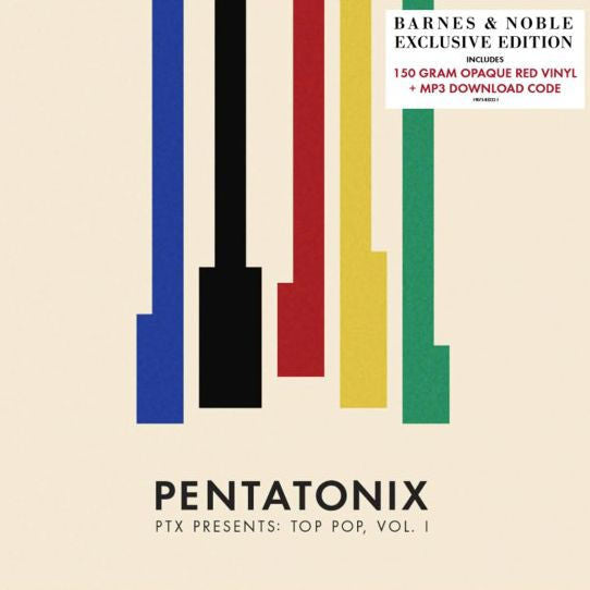 Pentatonix : PTX Presents: Top Pop, Vol. 1 (LP, Ltd, Red)