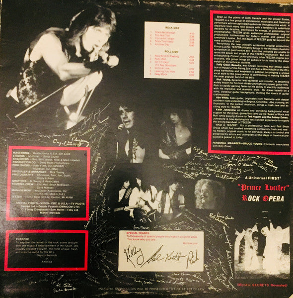 Teezer : Fans “Autograph Album” Collectors Issue No. 1 (LP, Ltd)