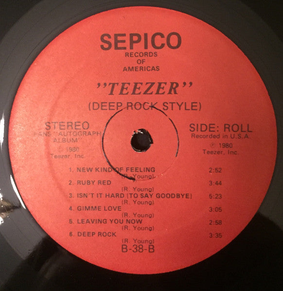 Teezer : Fans “Autograph Album” Collectors Issue No. 1 (LP, Ltd)
