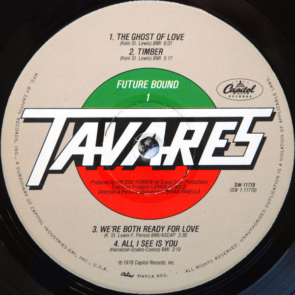 Tavares : Future Bound (LP, Album, Los)
