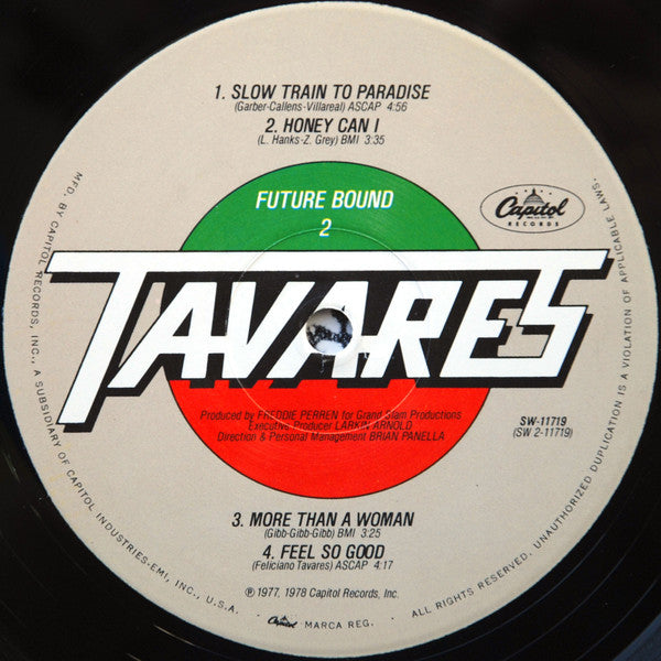 Tavares : Future Bound (LP, Album, Los)
