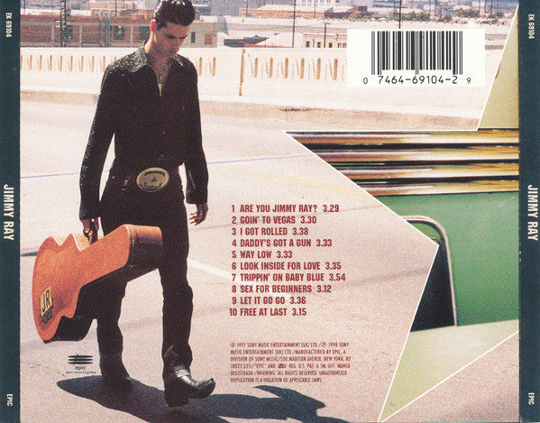 Jimmy Ray : Jimmy Ray (CD, Album)