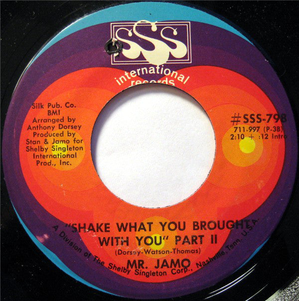Jamo Thomas : Shake What You Brought With You (7")