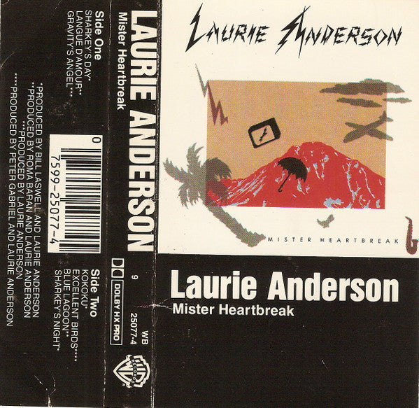Laurie Anderson : Mister Heartbreak (Cass, Album)