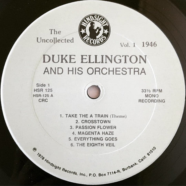Duke Ellington And His Orchestra : The Uncollected Duke Ellington, Vol. 1, 1946 (LP, Album, Mono, Club)