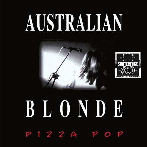 Australian Blonde : Pizza Pop (LP, Album, Ltd, RE, Whi)