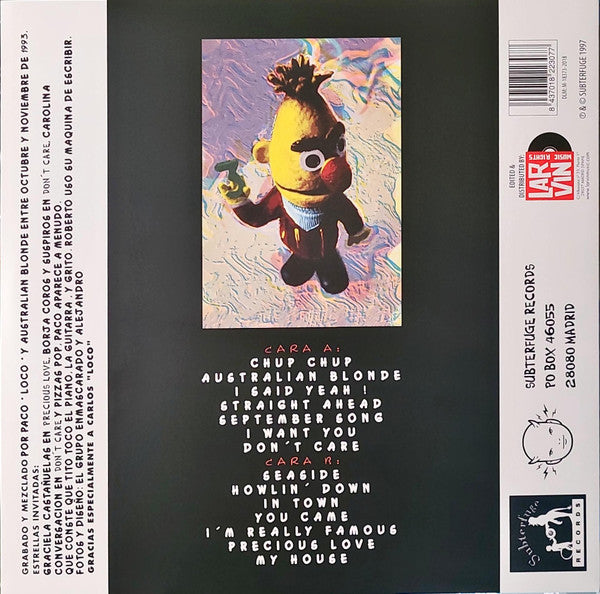 Australian Blonde : Pizza Pop (LP, Album, Ltd, RE, Whi)