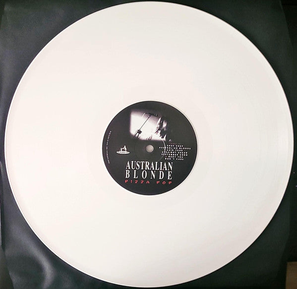 Australian Blonde : Pizza Pop (LP, Album, Ltd, RE, Whi)