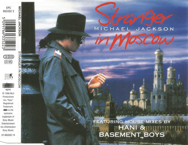 Michael Jackson : Stranger In Moscow (CD, Maxi, CD1)
