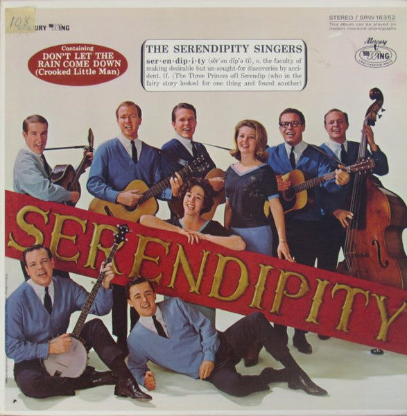 The Serendipity Singers : Serendipity! (LP, Album, RE, RP)