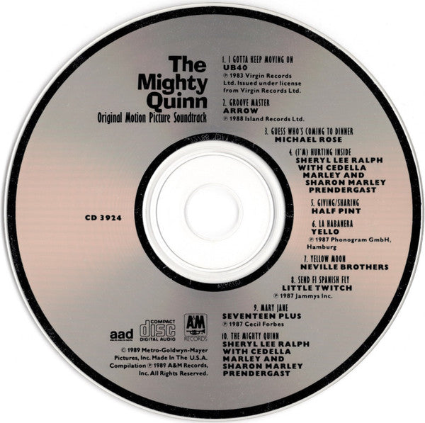 Various : The Mighty Quinn (Original Motion Picture Soundtrack) (CD, Comp)