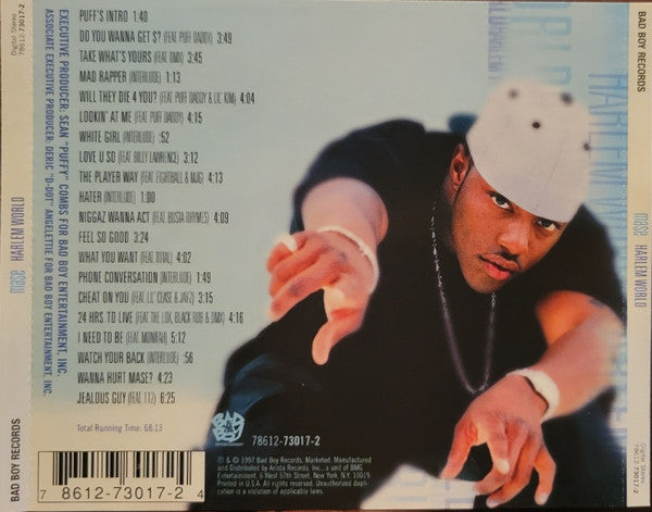 Mase : Harlem World (CD, Album)