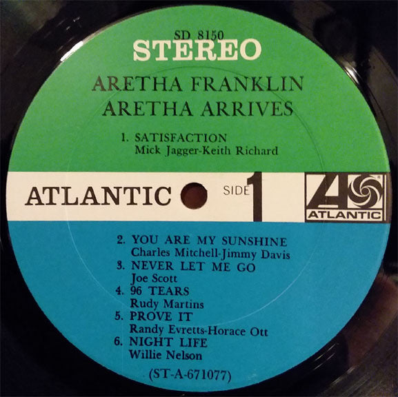 Aretha Franklin : Aretha Arrives (LP, Album)