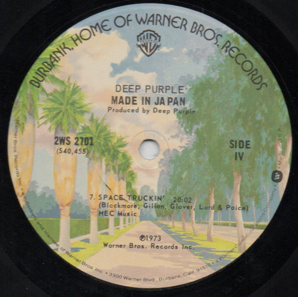 Deep Purple : Made In Japan (2xLP, Album, Los)