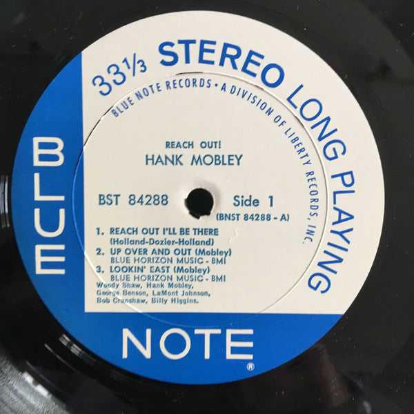 Hank Mobley : Reach Out! (LP, Album, Gat)