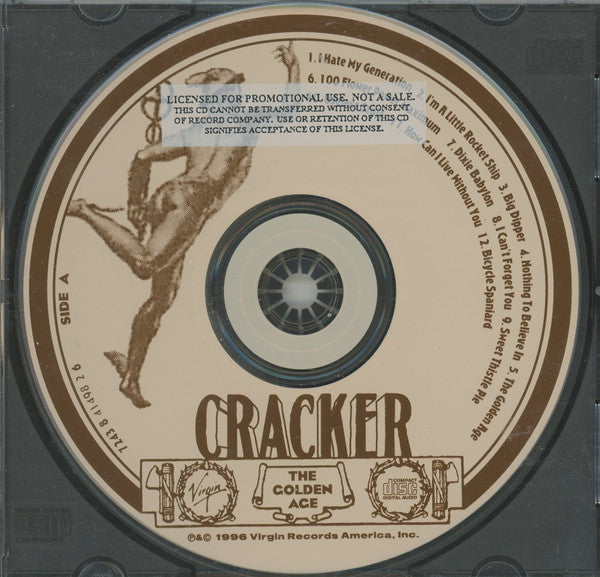 Cracker : The Golden Age (CD, Album, Promo)