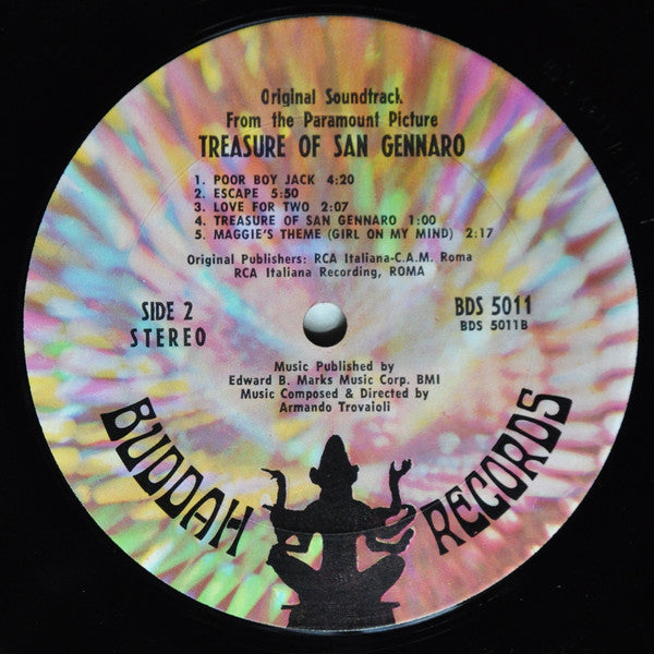 Armando Trovaioli : Treasure Of San Gennaro (Original Motion Picture Soundtrack) (LP, Album)
