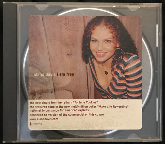 Alana Davis : I Am Free (CD, Single, Enh, Ltd, Promo)