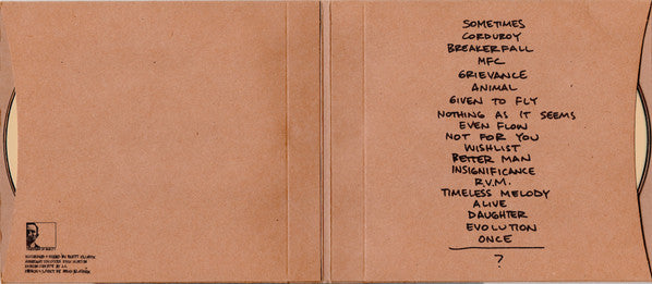 Pearl Jam : 09 6 00 - Nürburg Ring - Eifel, Germany (2xCD, Album, Tour)