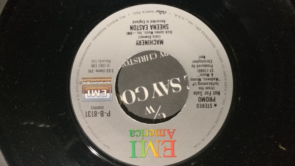 Sheena Easton : Machinery (7", Promo)