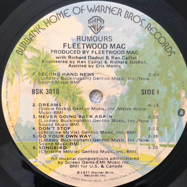 Fleetwood Mac : Rumours (LP, Album)