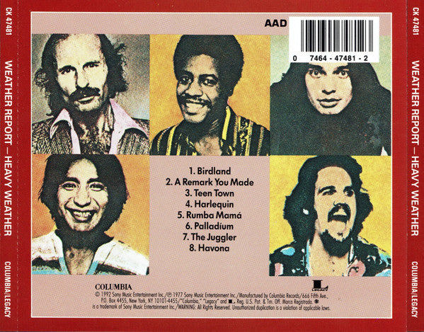 Weather Report : Heavy Weather (CD, Album, RE, RM)