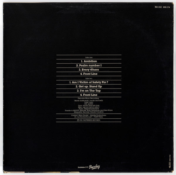 Deadlock (2) : Ambicja (LP, Album, Mono)