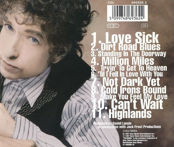 Bob Dylan : Time Out Of Mind (CD, Album)