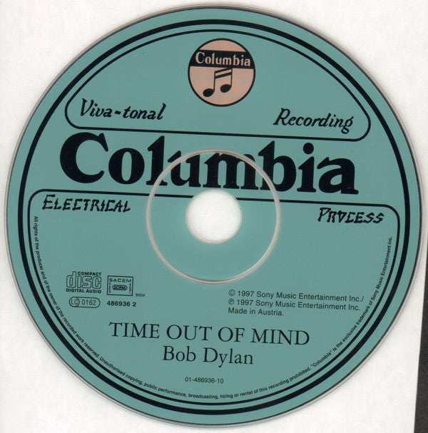 Bob Dylan : Time Out Of Mind (CD, Album)