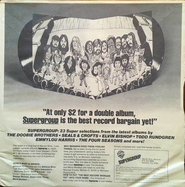 The Sanford-Townsend Band : Smoke From A Distant Fire (LP, Album, Win)