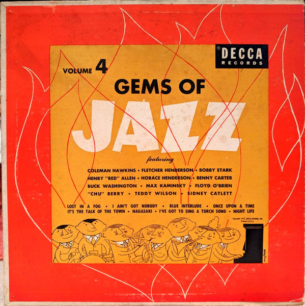Various : Gems Of Jazz: Volume 4 (10", Album, RE)
