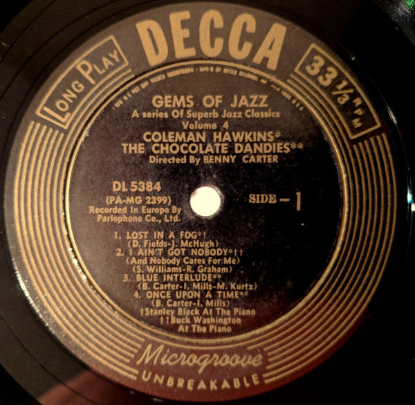 Various : Gems Of Jazz: Volume 4 (10", Album, RE)