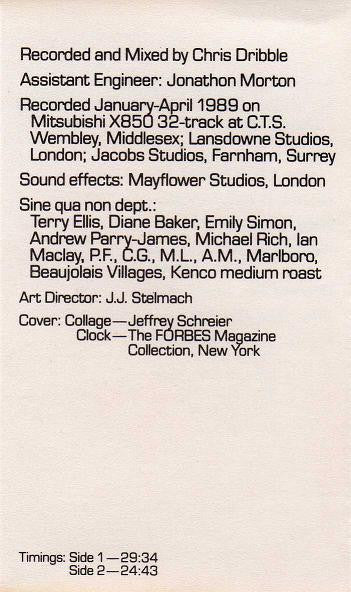 David Palmer (2) & Royal Philharmonic Orchestra : Objects Of Fantasy (The Music Of Pink Floyd) (Cass, Album)