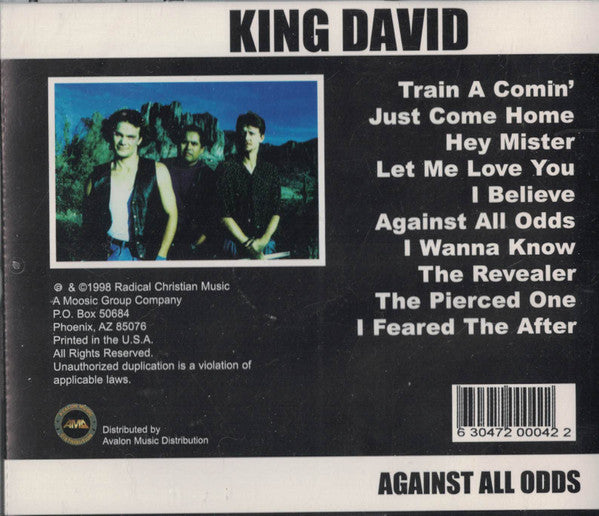 King David (17) : Against All Odds (CD, Album)