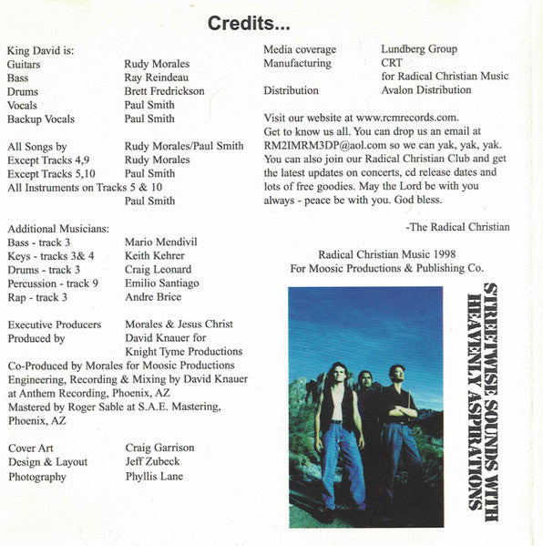 King David (17) : Against All Odds (CD, Album)
