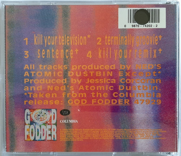 Ned's Atomic Dustbin : Kill Your Television (CD, Single)