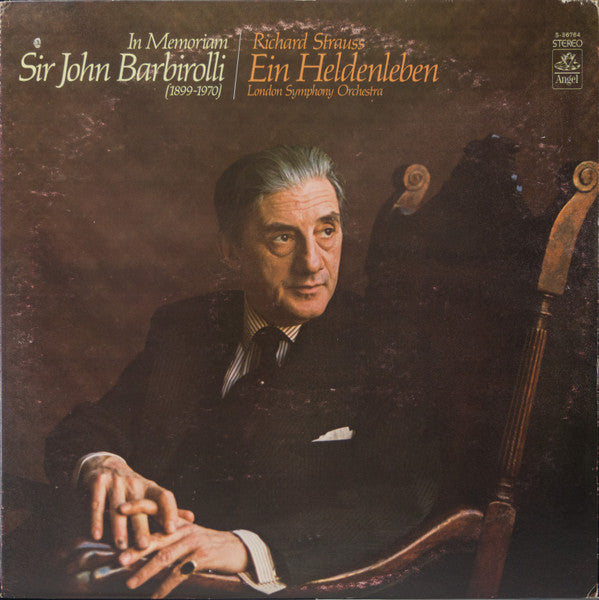 Richard Strauss - Sir John Barbirolli, London Symphony Orchestra : Ein Heldenleben Op.40 (A Hero's Life) (LP, Album)
