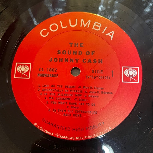 Johnny Cash : The Sound Of Johnny Cash (LP, Album, Mono, RE, Pit)