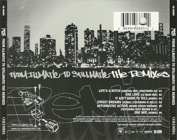 Nas : From Illmatic To Stillmatic The Remixes (CD, EP, Comp)
