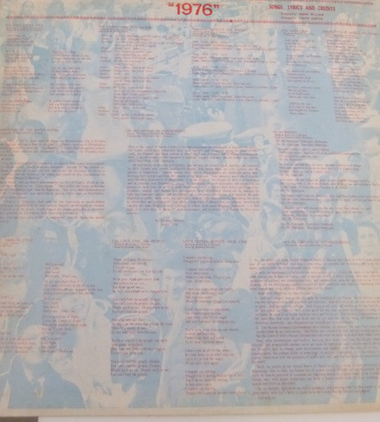 Andre Williams & The '76 Revolutionaries : 1976 (LP, Album)