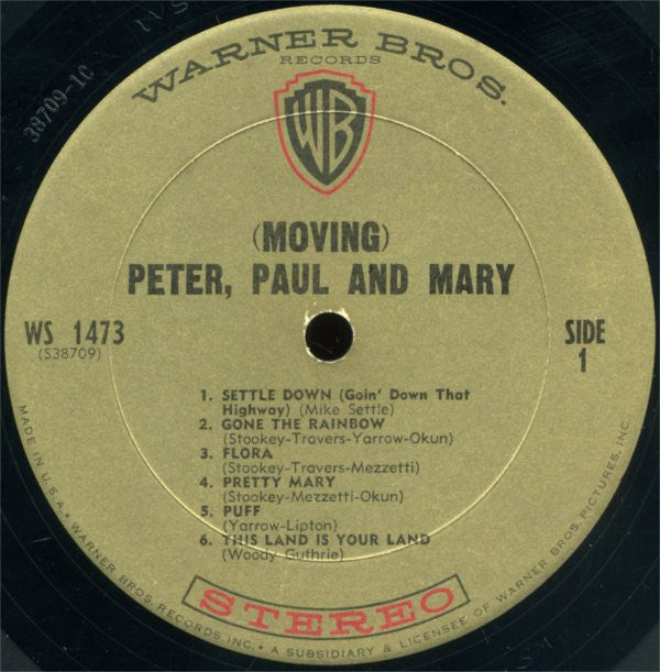 Peter, Paul & Mary : (Moving) (LP, Album)