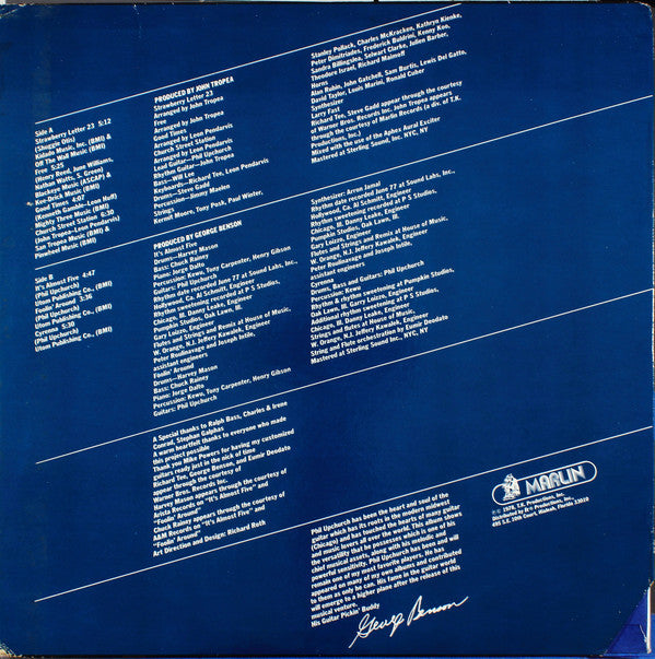 Phil Upchurch : Phil Upchurch (LP, Album)