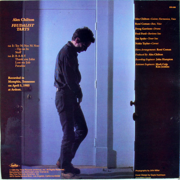Alex Chilton : Feudalist Tarts (12", EP)