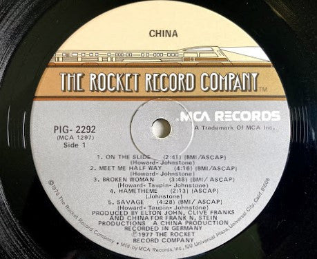 China (28) : China (LP, Album, Glo)