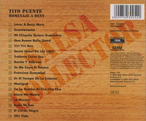 Tito Puente : Homenaje A Beny (CD, Comp, RE, RM)