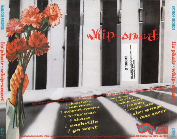 Liz Phair : Whip-Smart (CD, Album, Club, Spe)