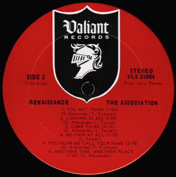 The Association (2) : Renaissance (LP, Album, RP, Pit)