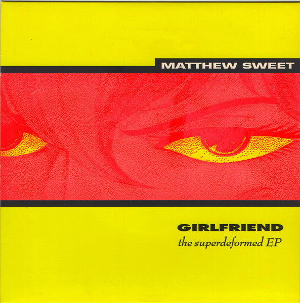 Matthew Sweet : Girlfriend: The Superdeformed EP (7", EP, Promo, Red)