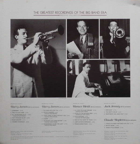 Various : The Greatest Recordings Of The Big Band Era (2xLP, Comp, Mono + Box)
