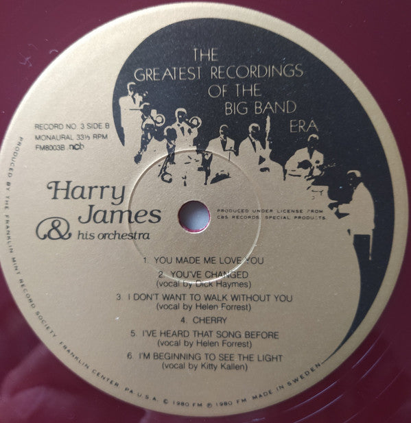Various : The Greatest Recordings Of The Big Band Era (2xLP, Comp, Mono + Box)
